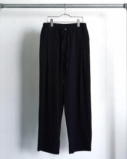 25AW ULTERIOR WASHED W/R CASH TWILL DRAWSTRING PANTS / UPT72-KC204-B*PT#GH