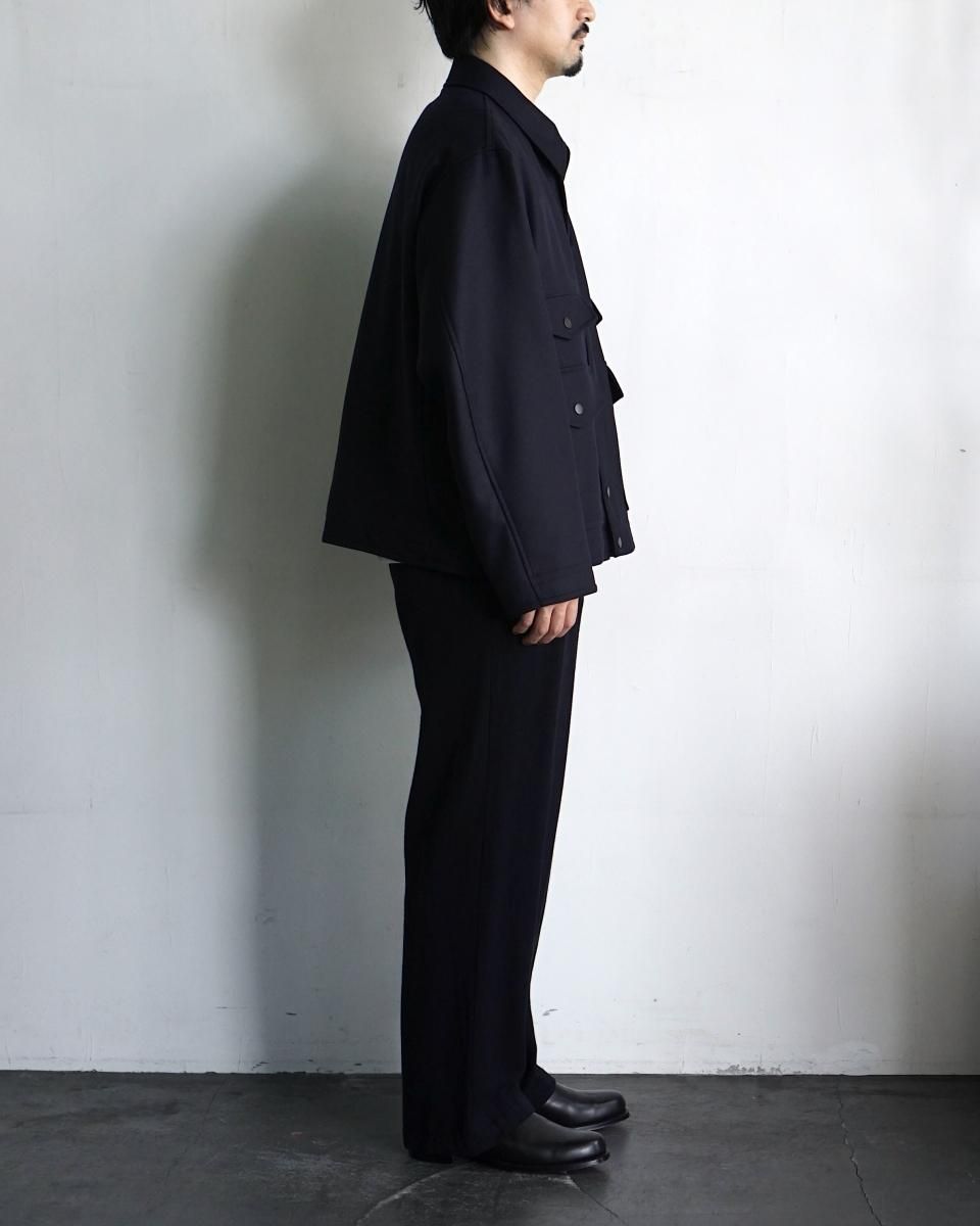 25AW ULTERIOR SUPER FINE LIGHT MELTON SHORT HUNTING JKT