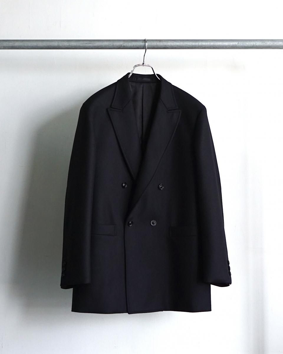 25AW ULTERIOR SUPER FINE LIGHT MELTON DB JKT / UJK25-KC205-A