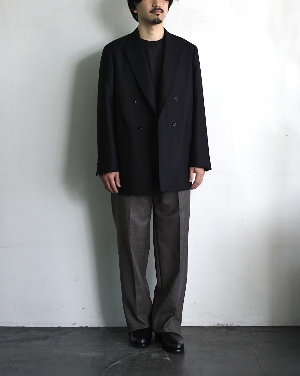 25AW ULTERIOR SUPER FINE LIGHT MELTON DB JKT / UJK25-KC205-A*JK#GH