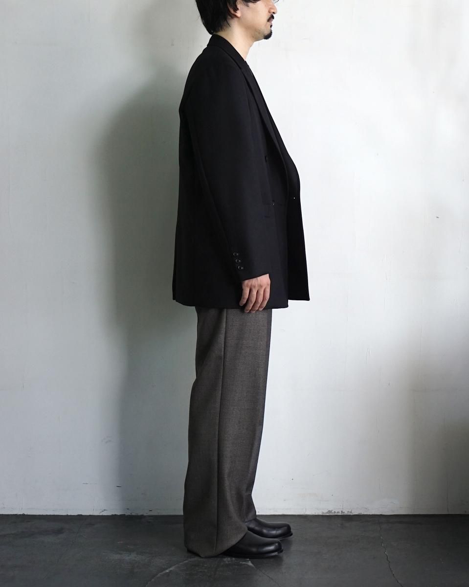 25AW ULTERIOR SUPER FINE LIGHT MELTON DB JKT / UJK25-KC205-A*JK#GH