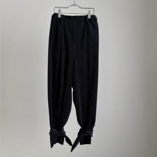 <img class='new_mark_img1' src='https://img.shop-pro.jp/img/new/icons13.gif' style='border:none;display:inline;margin:0px;padding:0px;width:auto;' />10 HANDCRAFTED MODERN velour ribbon pants/0034*PT#IT