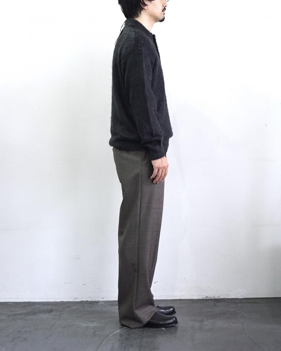 トップス BRUSHED SUPER KID MOHAIR KNIT POLO 25aw BRUSHED SUPER KID MOHAIR KNIT POLO - AURALEE Official Website