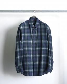 <img class='new_mark_img1' src='https://img.shop-pro.jp/img/new/icons13.gif' style='border:none;display:inline;margin:0px;padding:0px;width:auto;' />25AW AURALEE AIRY WOOL CHECK SHIRT / A25AS01WN*SL#GH
