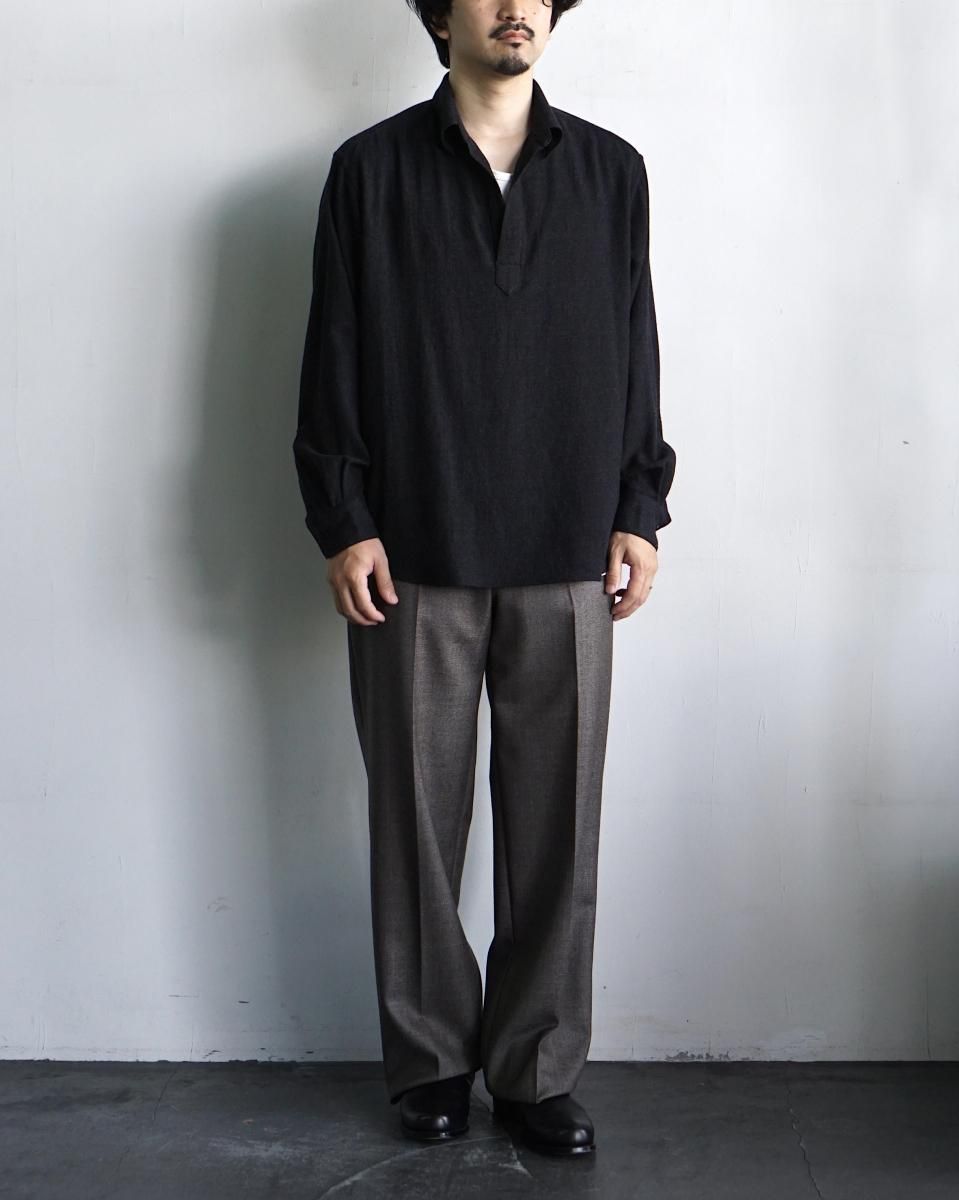 【新品】25aw A.PRESSE Wool Skipper Shirt 2 A.PRESSE 2025 Style2 