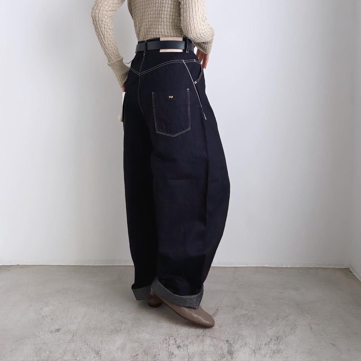 mina perhonen always(オールウェイズ)バルーンワイドデニム