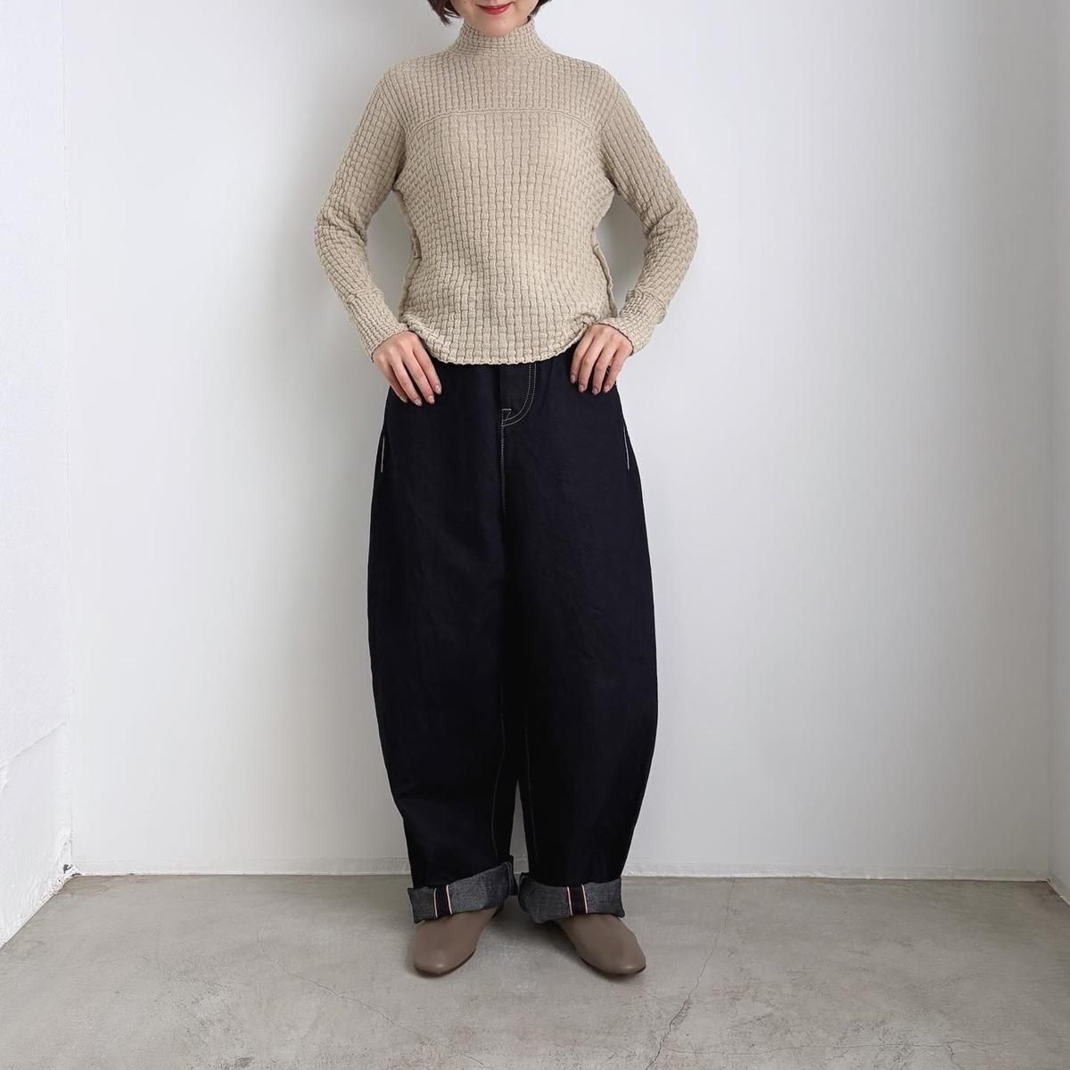 ミナペルホネン　always ワイドデニムパンツ always ワイドデニム - minä perhonen