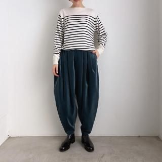 10 HANDCRAFTED MODERN 3 tuck tapered pants(velvet)/0028*PT#IT