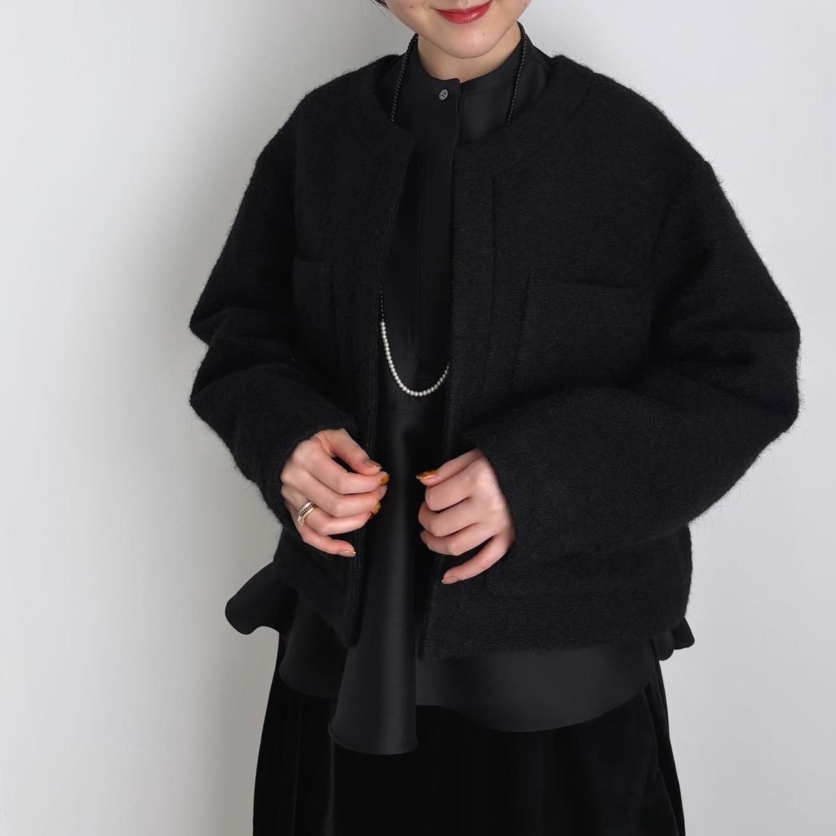 10 HANDCRAFTED MODERN angola tweed jacket/004*JK#IT - ARTHUR