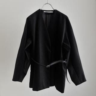 <img class='new_mark_img1' src='https://img.shop-pro.jp/img/new/icons13.gif' style='border:none;display:inline;margin:0px;padding:0px;width:auto;' />10 HANDCRAFTED MODERN velvet no collar jacket (٥դ) /0031*JK#IT