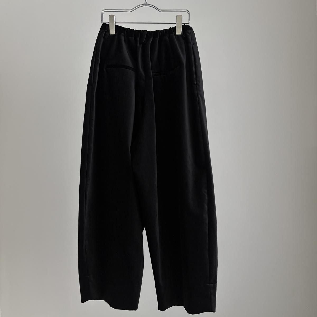 10 HANDCRAFTED MODERN 3 tuck wide pants(press velvet) /0029*PT#IT