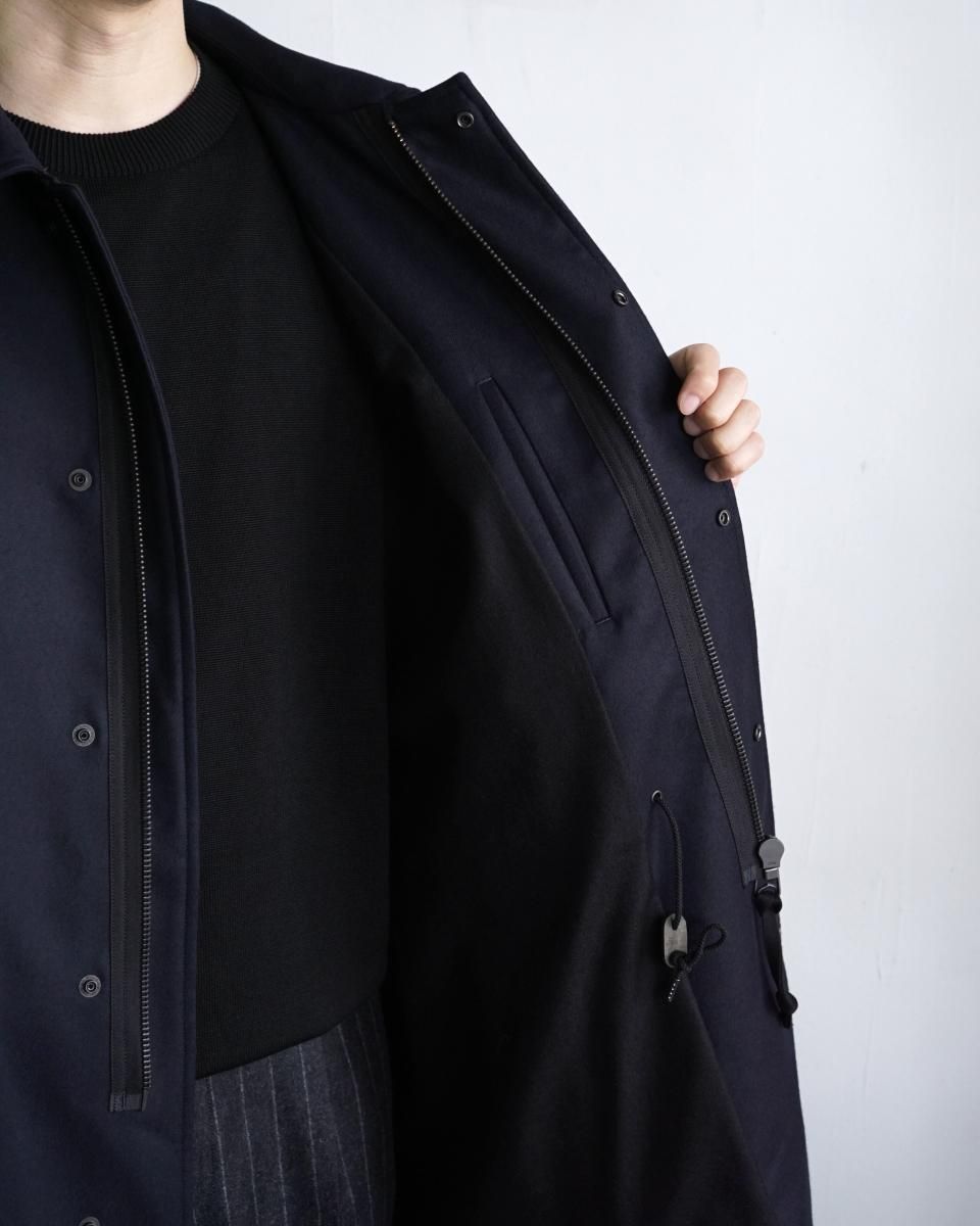 新品 ULTERIOR スーパーファイン ライトメルトン バルカラーコート アルテリア ULTERIOR スーパーファイン ライトメルトン バルカラー