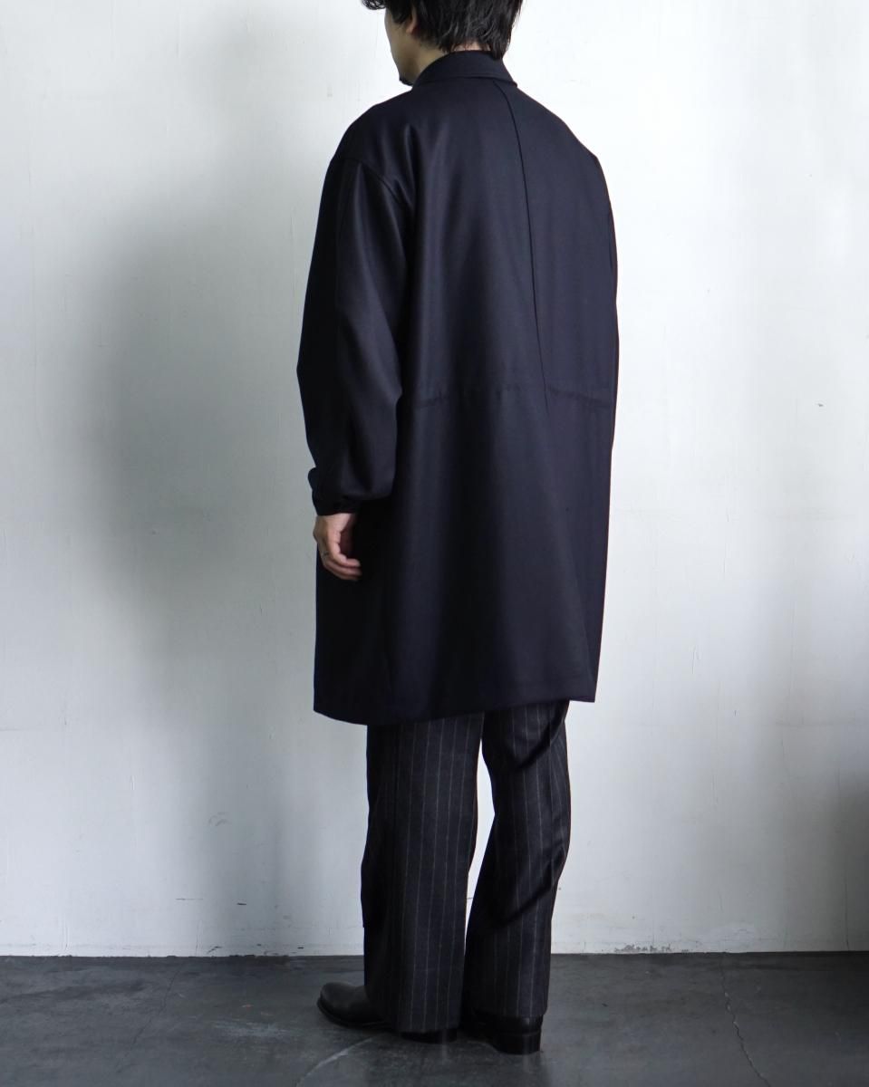 25AW ULTERIOR SUPER FINE LIGHT MELTON B/C FIELD COAT / UCT20-KC205