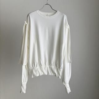 <img class='new_mark_img1' src='https://img.shop-pro.jp/img/new/icons13.gif' style='border:none;display:inline;margin:0px;padding:0px;width:auto;' />Shida ribbon pullover/250202*CL#IT