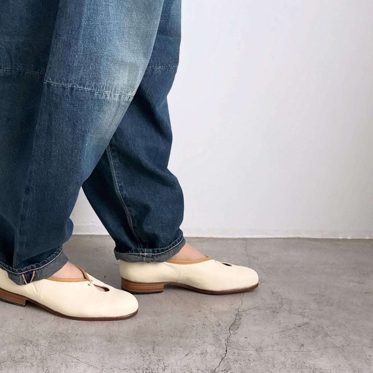 Post Production Tear Pumps (White Tanned Goat)*DR#IT - ARTHUR