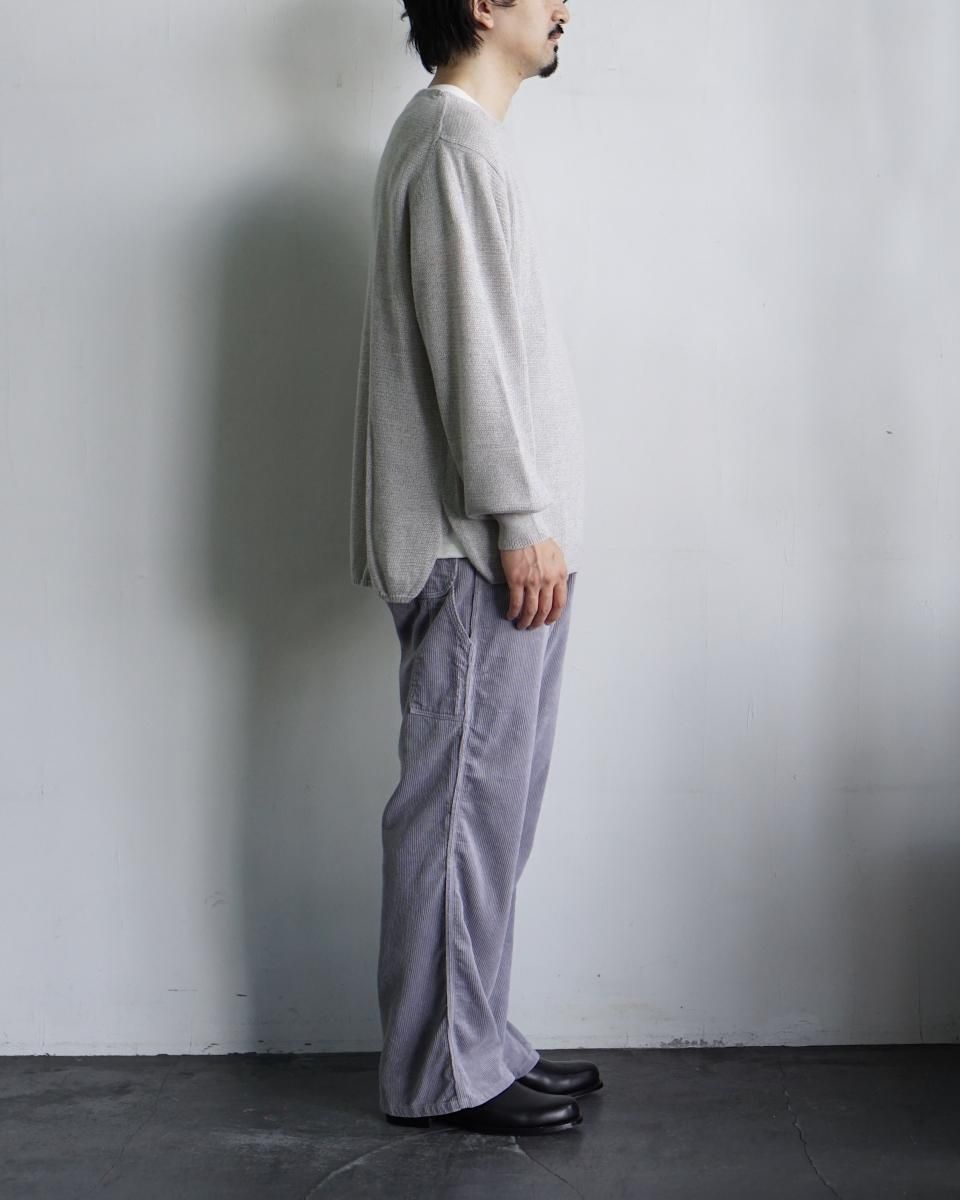 25AW MAATEE&SONS SILK CASHMERE P/O SWEATER / MT5303-0102*KN#GH