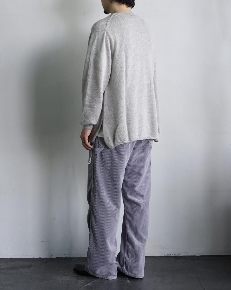 25AW MAATEE&SONS SILK CASHMERE P/O SWEATER / MT5303-0102*KN#GH