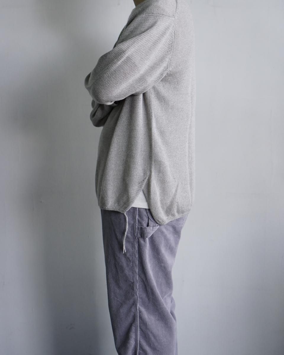 25AW MAATEE&SONS SILK CASHMERE P/O SWEATER / MT5303-0102*KN#GH
