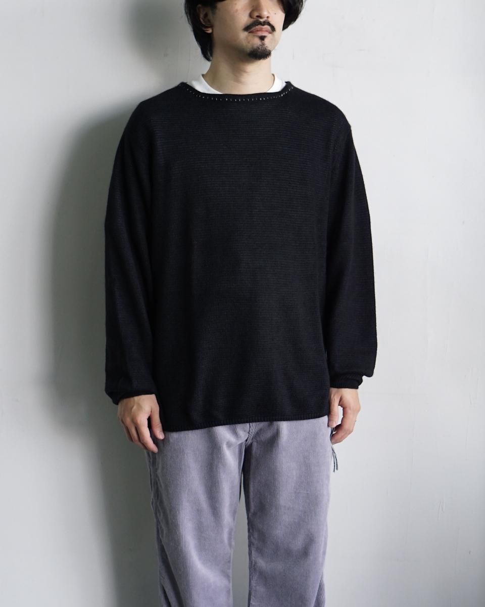 25AW MAATEE&SONS SILK CASHMERE P/O SWEATER / MT5303-0102*KN#GH