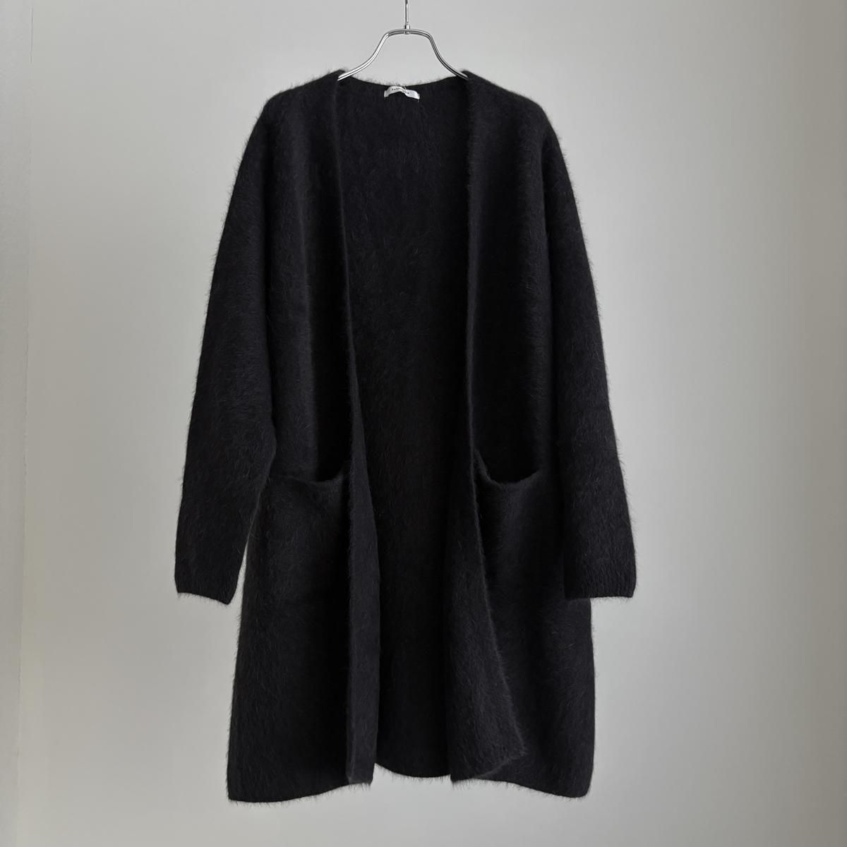 ANSPINNEN buttonless long cardigan(ブルーフォックス×ウール