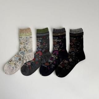 <img class='new_mark_img1' src='https://img.shop-pro.jp/img/new/icons13.gif' style='border:none;display:inline;margin:0px;padding:0px;width:auto;' />ANTIPAST HAPPY FLOWER SOCKS /KT-178*SO#IT*