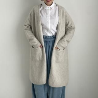 <img class='new_mark_img1' src='https://img.shop-pro.jp/img/new/icons13.gif' style='border:none;display:inline;margin:0px;padding:0px;width:auto;' />ANSPINNEN buttonless long cardigan(֥롼եåߥ)/ANS-WK0098*KN#IT