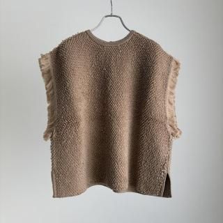 <img class='new_mark_img1' src='https://img.shop-pro.jp/img/new/icons13.gif' style='border:none;display:inline;margin:0px;padding:0px;width:auto;' />kijinokanosei 2WAY knit vest (hitsuji)/KJ502AW11*KN#IT