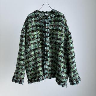 <img class='new_mark_img1' src='https://img.shop-pro.jp/img/new/icons13.gif' style='border:none;display:inline;margin:0px;padding:0px;width:auto;' />kijinokanosei fringe Jacket (shin-shin)/KJ502AW76*JK#IT