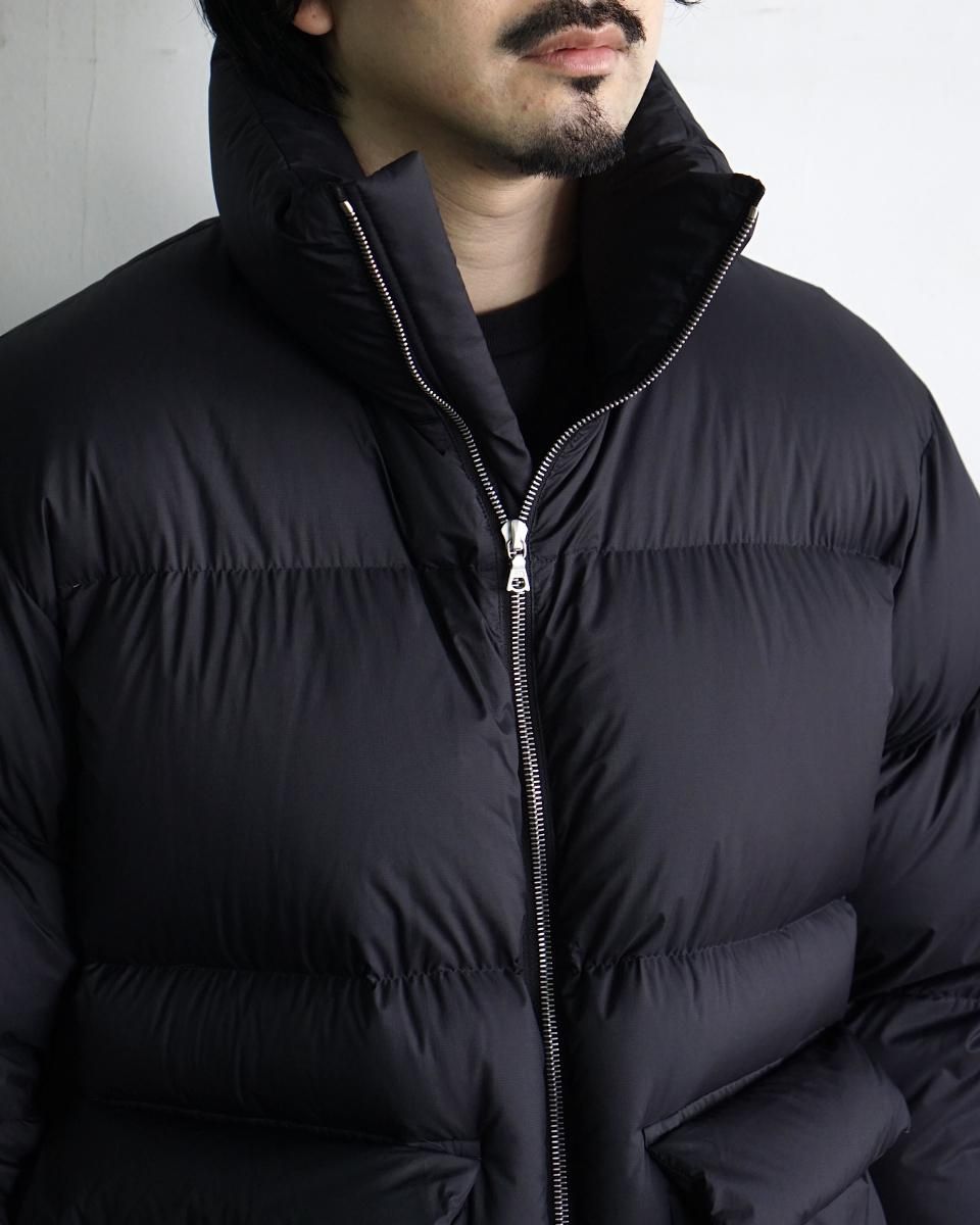 25AW AURALEE SUPER LIGHT NYLON RIPSTOP DOWN BLOUSON / A25AB01NL*BR