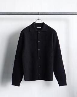 <img class='new_mark_img1' src='https://img.shop-pro.jp/img/new/icons13.gif' style='border:none;display:inline;margin:0px;padding:0px;width:auto;' />25AW AURALEE SUPER FINE WOOL RIB KNIT SHIRT CARDIGAN / A25AC01RK*KN#GH