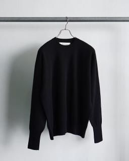 <img class='new_mark_img1' src='https://img.shop-pro.jp/img/new/icons13.gif' style='border:none;display:inline;margin:0px;padding:0px;width:auto;' />Olde H&Daughter AGED CASHMERE CREW NECK P/O / BK091*KN#GH