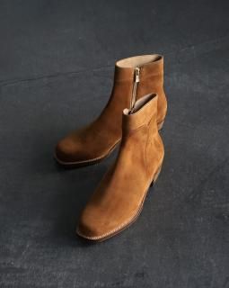 <img class='new_mark_img1' src='https://img.shop-pro.jp/img/new/icons13.gif' style='border:none;display:inline;margin:0px;padding:0px;width:auto;' />Post Production Side Zip Boots (Calf Suede)  *CA#GH