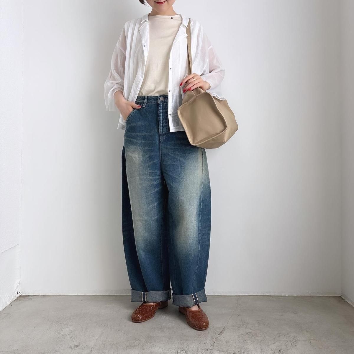 【専用】ミナペルホネン　always バルーン　デニム　ワイドパンツ　インディゴ 190873406_o7.jpg?