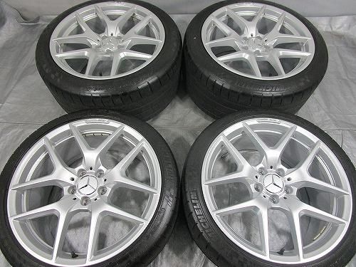 ☆メルセデスベンツAMG GT 純正 9J+58 11J +68 5H☆バリ山 ☆メルセデスベンツAMG GT 純正 9J+58 11J +68 5H☆バリ山