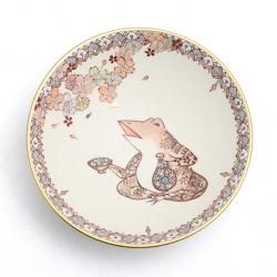 葡萄茶彩描 -うさぎ- 盃｜上端伸也 - 縁煌 (えにしら