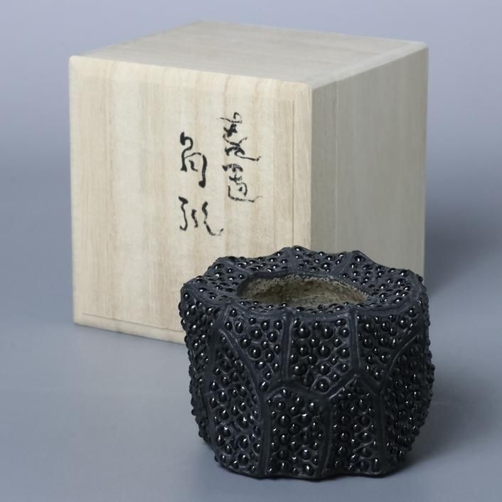 蓋置 渋草窯 栗山園オンライン通販部 / 新品 鞍蓋置 今岡三四郎