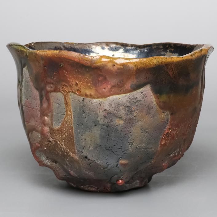 燈銀楽茶碗 A｜橋本知成 - 縁煌 (えにしら) オンラインショップ