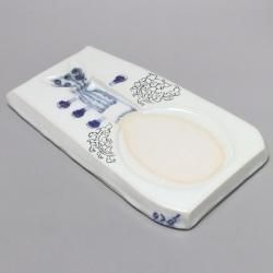 九谷焼　松龍造　花鳥文大皿　飾り皿 九谷焼 松龍造 花鳥文大皿 飾り皿