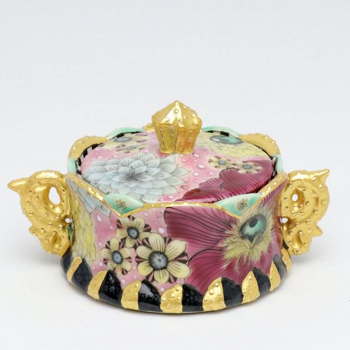 大きなボンボニエール☆バカラ クリスタル トリオ 高さ16㎝ 美品