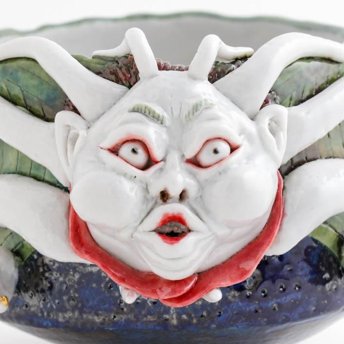 仮面器 「風」 茶碗｜米谷 彰能 - 縁煌 (えにしら) オンライン