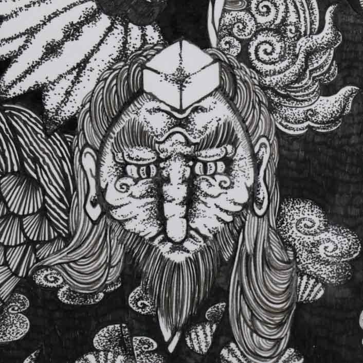 天狗 額｜北村紗希 - 縁煌 (えにしら) オンラインショップ ｜公式通販