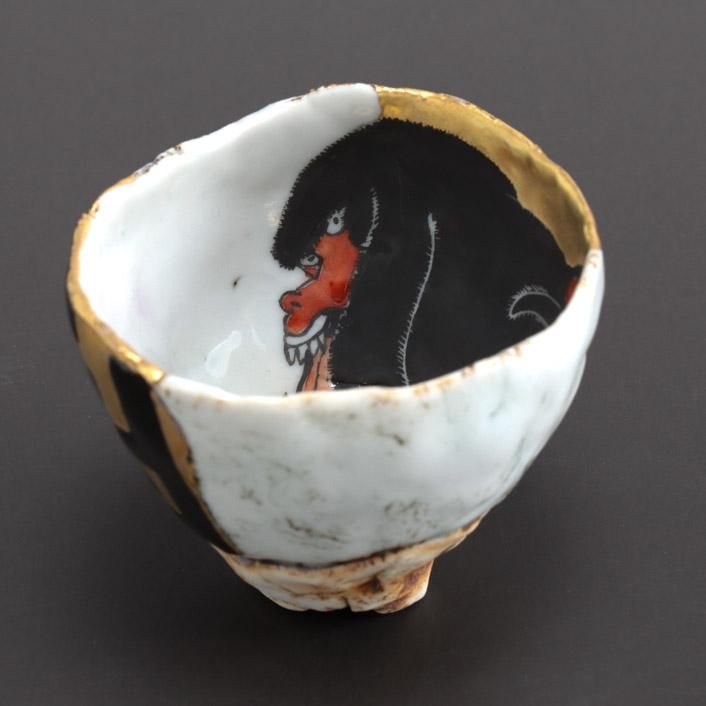 猿 ぐい呑｜井上雅子 - 縁煌 (えにしら) オンラインショップ ｜公式