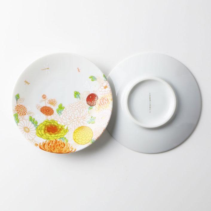 仁清意 絵変わり お皿 5枚組 菊渓 【公式通販】 仁清意 絵変わり お皿 5枚組 菊渓 【公式通販】