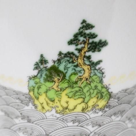 ☆真作☆ 旭日嘎(シゴラカ) 夢-森 油絵 貴重作品 - メルカリ