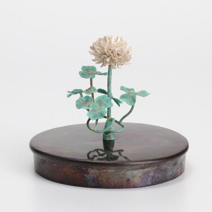 白詰草 銅瓶｜池田晴美 - 縁煌 (えにしら) オンラインショップ ｜公式