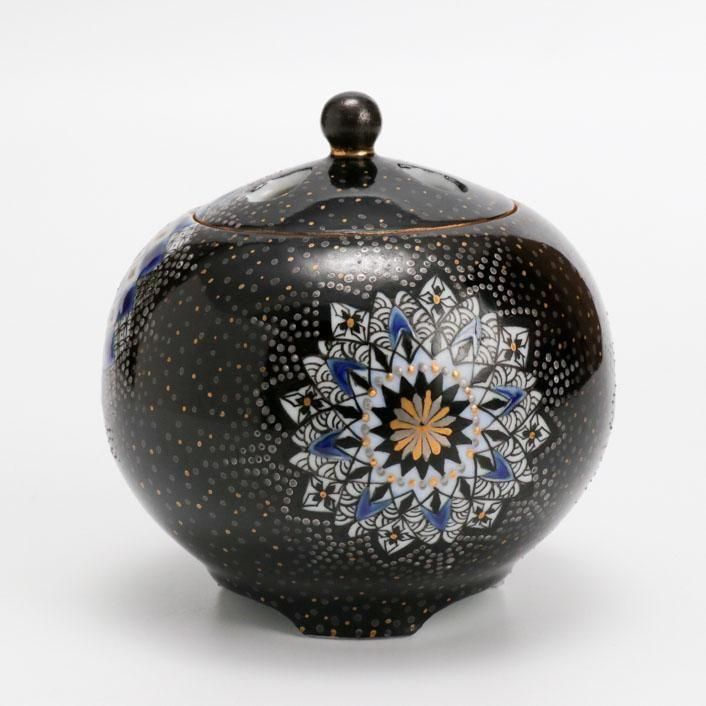 金白金細描彩 香炉｜石冨 俊二郎 - 縁煌 (えにしら) オンライン