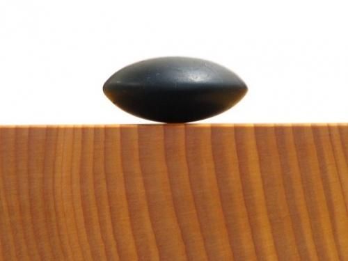 脚付き碁盤(高さ約8cm) 碁石付き(蛤・那智黒石) ほしい 脚付き碁盤(高さ約8cm) 碁石付き(蛤・那智黒石) ほしい
