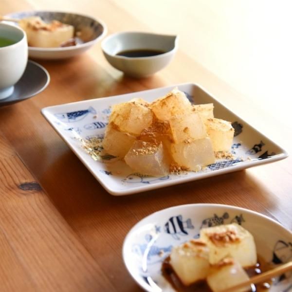 木爪正角皿2枚&長角皿2枚 波佐見焼】natural69 cocomarine 正角皿2枚セット マンタ