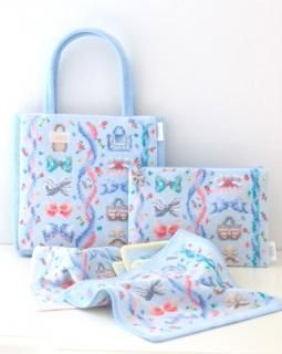 第4弾】FEILERフェイラーコラボBliss Ribbon ハンカチ3枚セット 第4弾】FEILERフェイラーコラボBliss Ribbon ハンカチ3枚セット