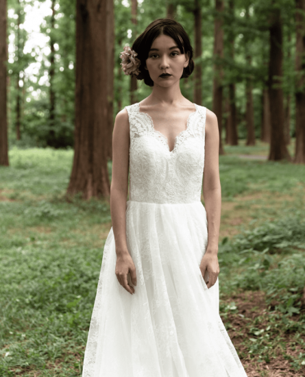 限定数のみ！ dress production 総レース刺繍 ウエディングドレス